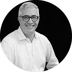 Matt Dawson black and white headshot